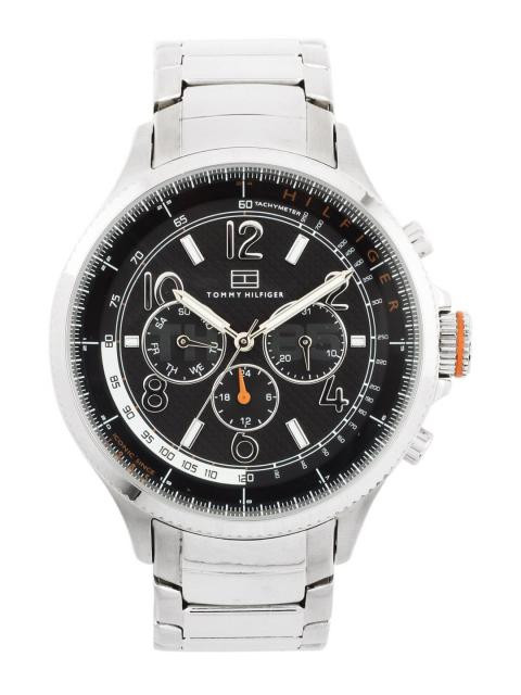Tommy Hilfiger Men Black Dial Chronograph Watch TH1790731-D
