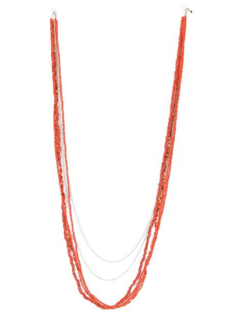 ToniQ Women Orange Necklace