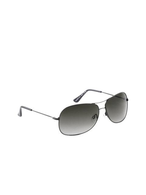 United Colors of Benetton Men Black Sunglasses