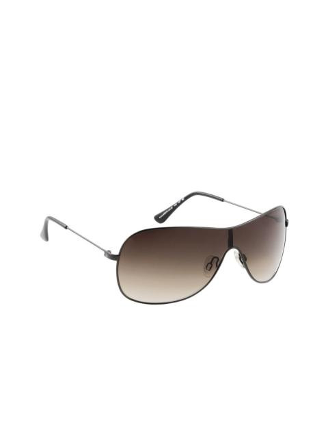 United Colors of Benetton Men Black Sunglasses