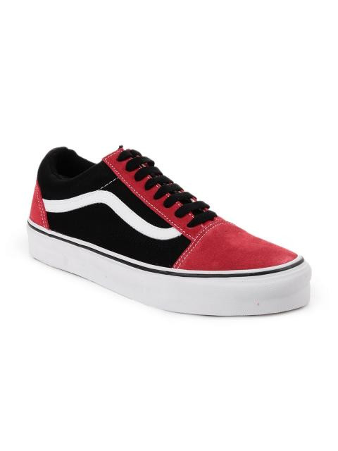 Vans Unisex Red Old Skool Shoes