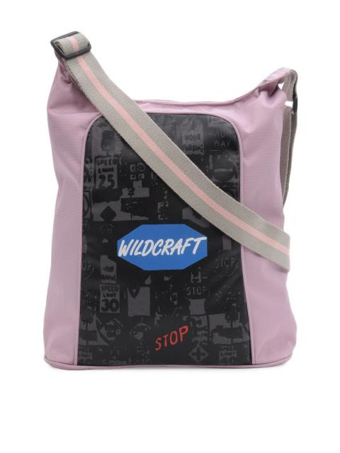 Wildcraft Lavender & Grey Slingbag