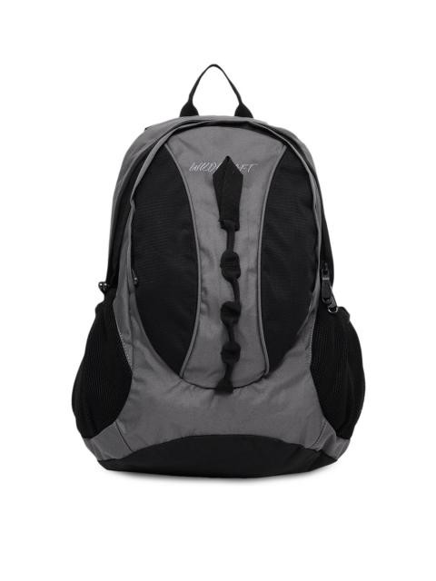 Wildcraft Unisex Black & Grey Backpack