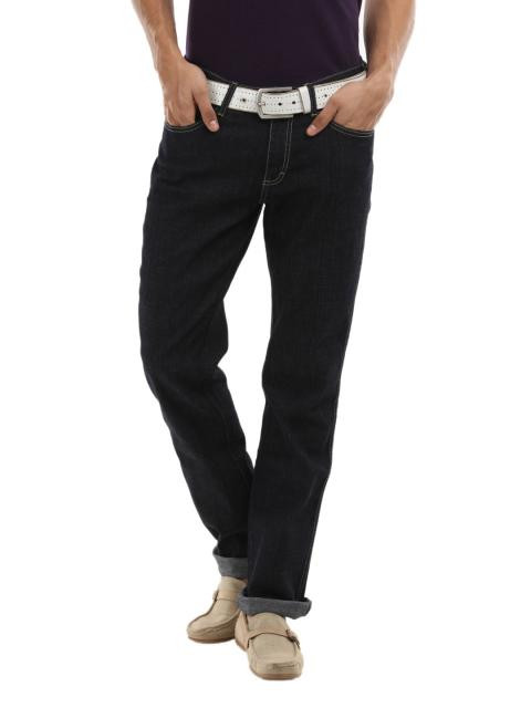 Wrangler Men Navy Blue Millard Jeans