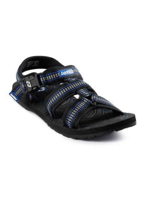 Lotto Men Hermes Black Sandal