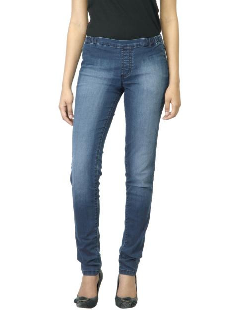 Jealous 21 Women Washed Blue Jeggings