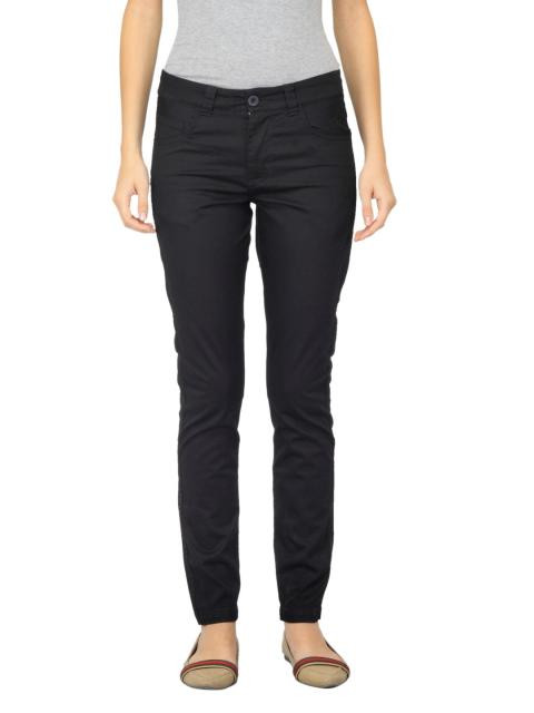 Scullers For Her Black Trousers