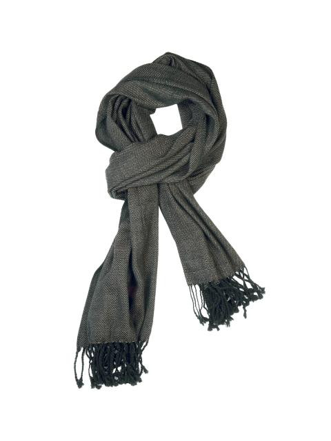 United Colors of Benetton Men Solid Black Mufflers