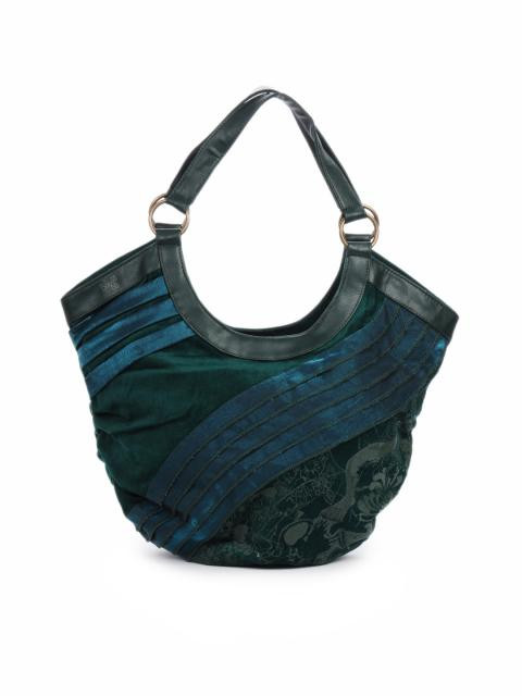 Baggit Women Flare Hoor Green Handbag