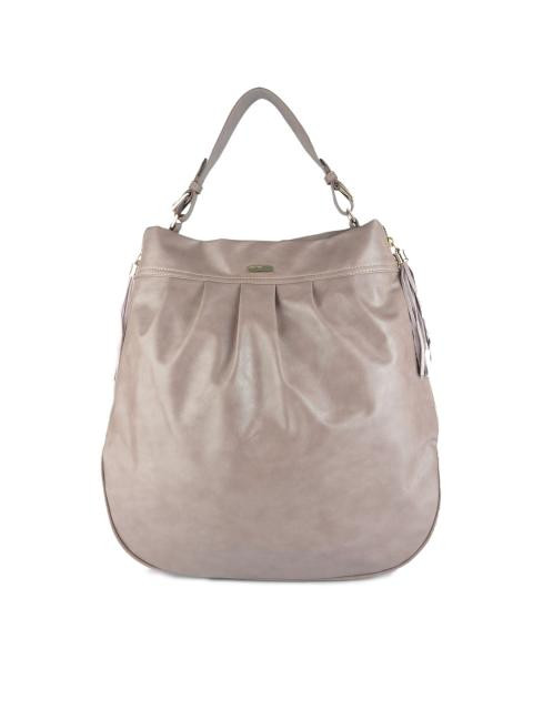 United Colors of Benetton Women Solid Lavender Handbags