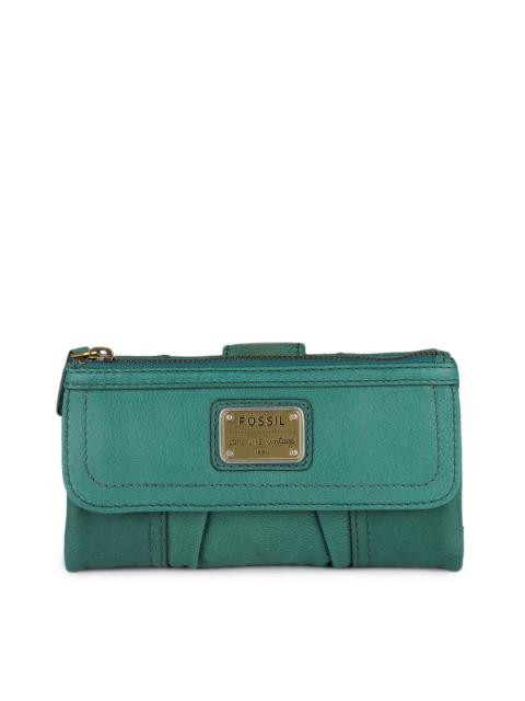 Fossil Women Green Wallet