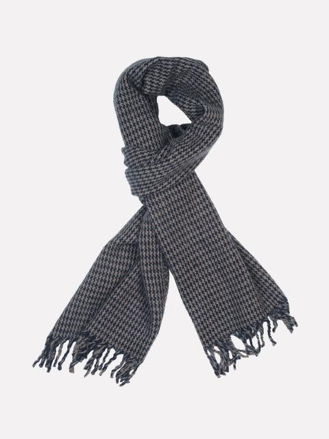 Reid & Taylor Men Check Navy Blue Muffler