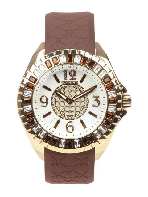 Police Women White Dial Watch PL13090JSG-28C