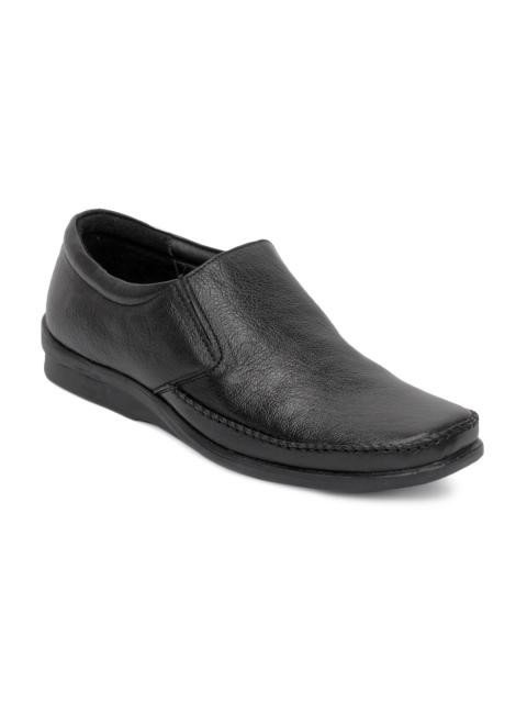 Fortune Men Black Formal Shoes