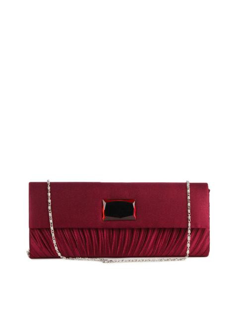 Lino Perros Women Maroon Clutch