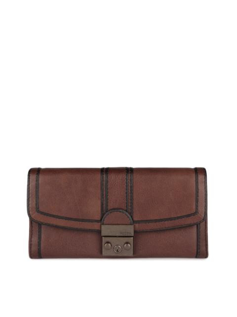 Fossil Women Brown Wallet