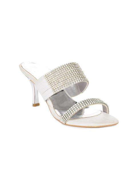 Catwalk Women Silver Heels