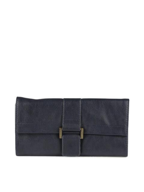 Baggit Women Navy Blue Square Dum Wallet