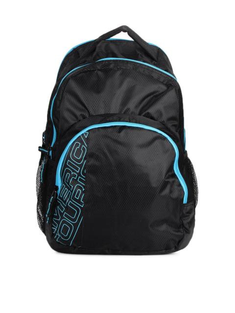 American Tourister Unisex Black Backpack