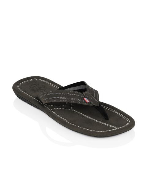 U.S. Polo Assn. Men Brown Flip Flops