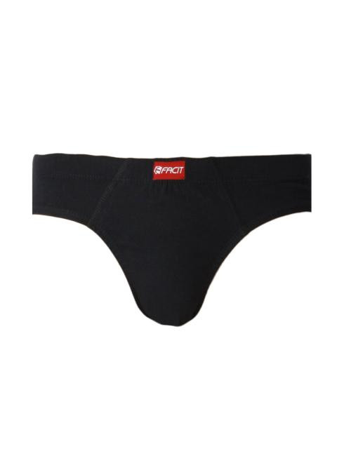 Facit Men Mid- Rise BF Black Briefs