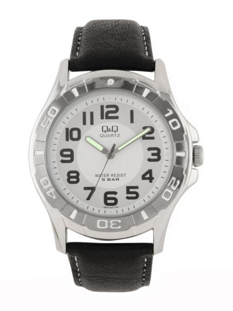 Q&Q Men White Dial Watch