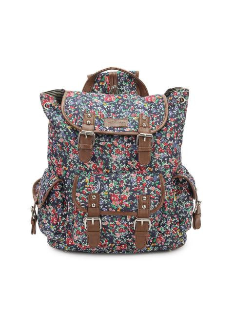 Paridhan Women Blue Printed Backpack