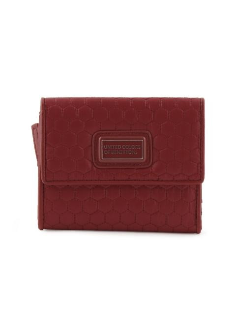 United Colors of Benetton Women Solid Red Wallets