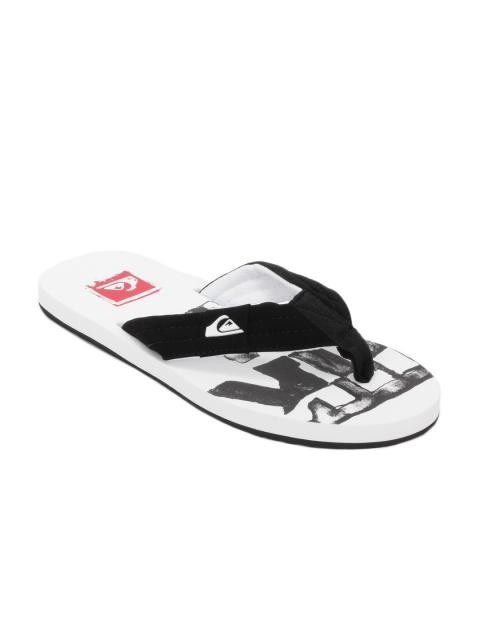 Quiksilver Men White Flip Flops