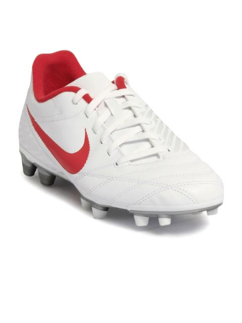 Nike Men Lengo FG White Sports Shoes