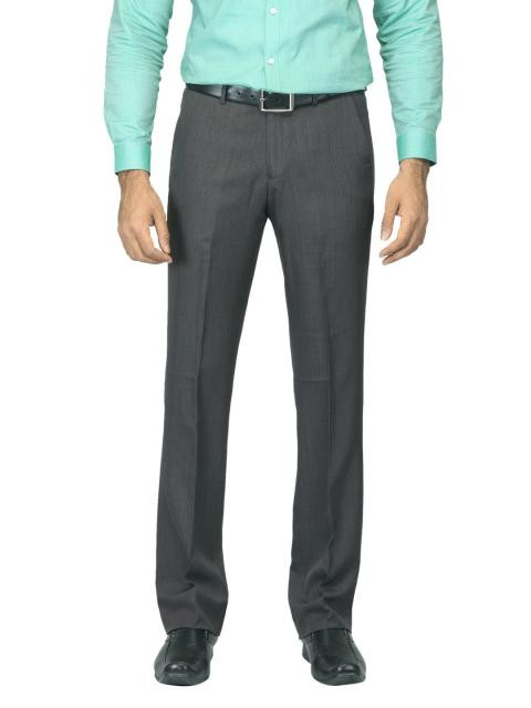 Indigo Nation Men Charcoal Trousers