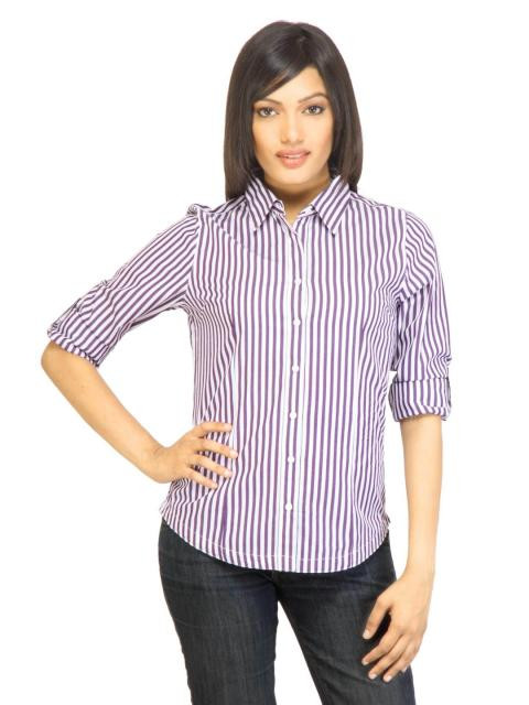 Arrow Woman Kenzie Purple Shirt