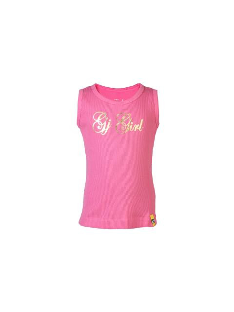Gini and Jony Women Printed Pink Tops