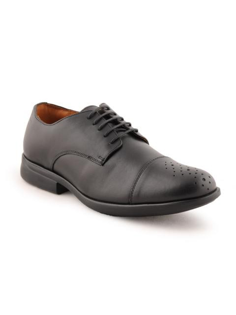 Franco Leone Men Formal Black Formal Shoes