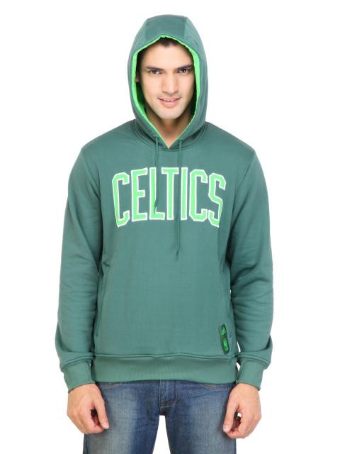 ADIDAS Men Solid Green Sweatshirts