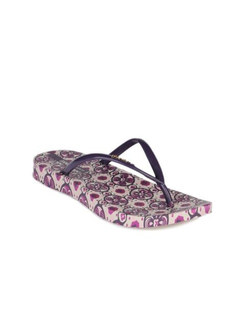 iPanema Women Purple Flip Flops