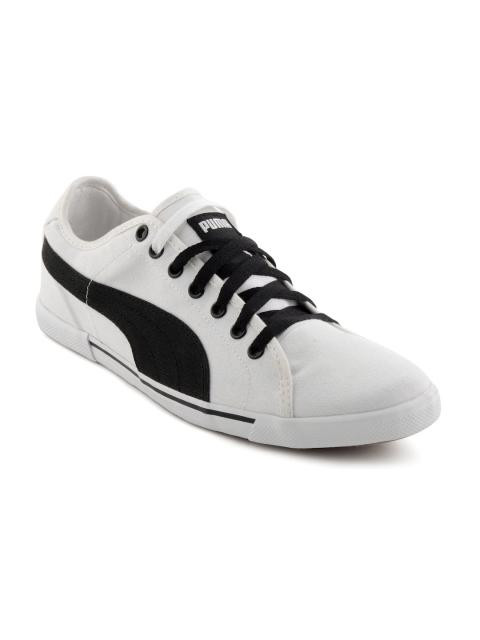 Puma Men Benecio Canvas White Casual Shoes
