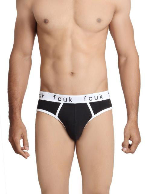 FCUK Underwear Men Black Brief