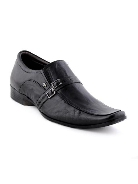Provogue Men Black Formal Shoes
