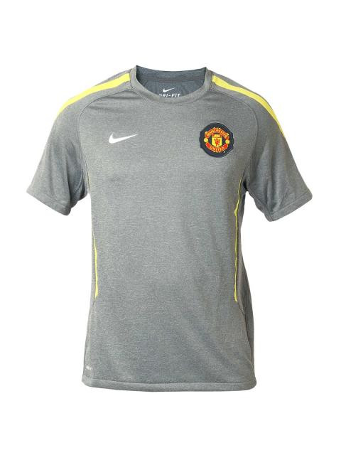 Nike Men Manu Cshss Training Grey T-Shirts