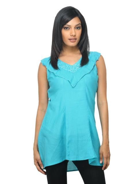 Sepia Women Blue Tunic