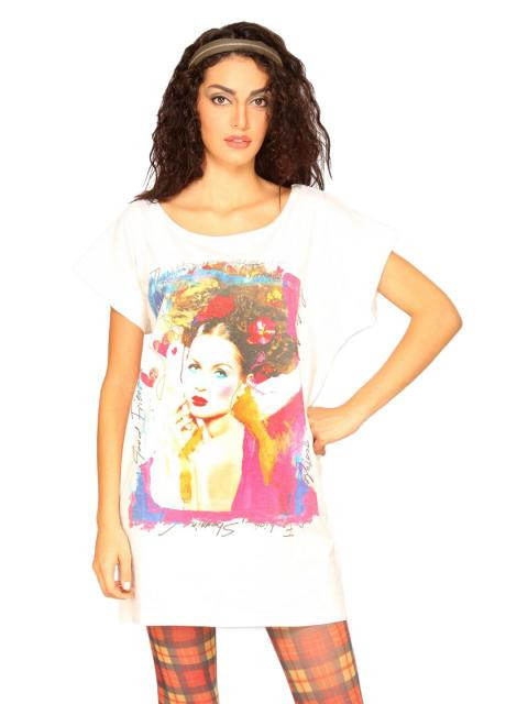 UCB Women's Photo Prints White T-shirt