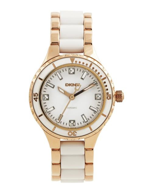 DKNY Women White Dial Watch NY8500