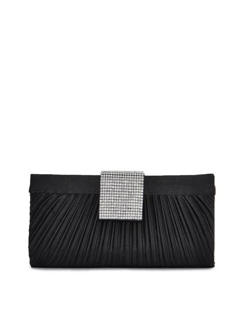Lino Perros Women Crystal Black Clutch