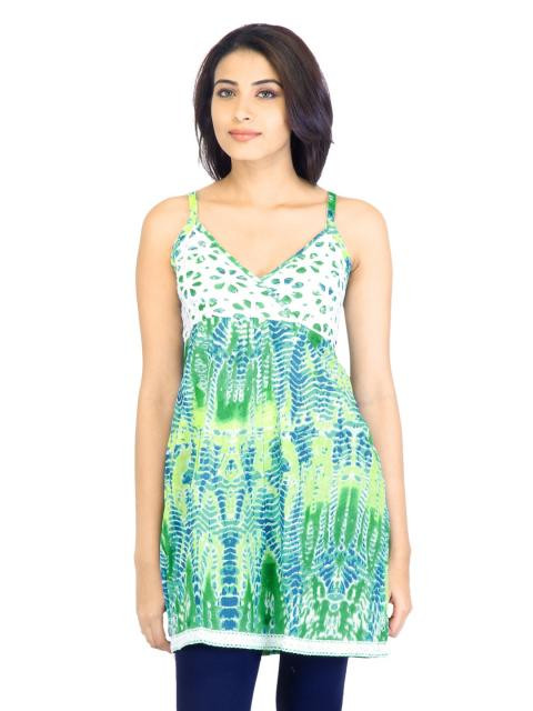 Aneri Women Joy Green Kurti