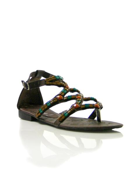 Catwalk Summer Brown Flats