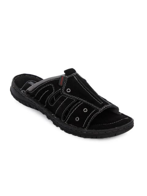Red Tape Men Casual Black Sandals