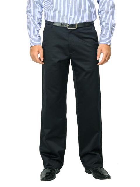 Basics Men Black Trousers