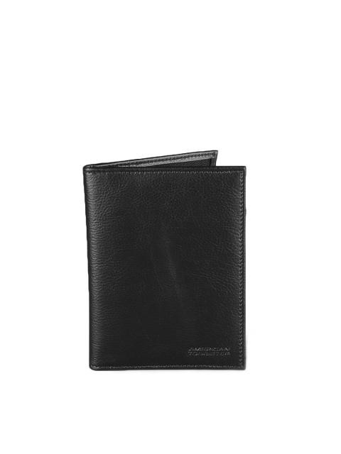 American Tourister Unisex Black Passport Holder