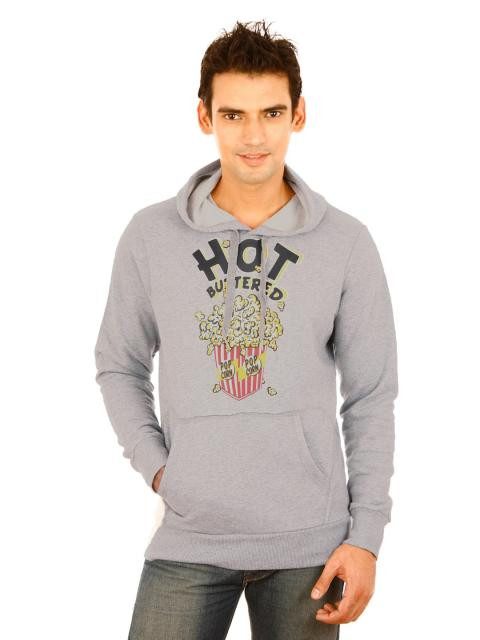 United Colors of Benetton Men Grey Sweatshirt